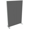 HOBIS Priečkový paraván Akustik, 100x156,5 cm, sv.sivý