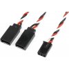 Kábel serva Y krútený Futaba HD 22AWG 15cm (GF-1120-020)