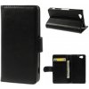 Wallet Knižkový Obal Sony Xperia A2 čierny