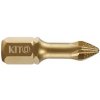 sada bitů 20ks, PH 3x25mm, S2/TiN, KITO