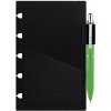 Filofax, Guľôčkové pero s pútkom a vkladom pre notebooky, vreckové, limetkové PILOT