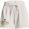 Dámske kraťasy na voľný čas Under Armour PJT RCK EVERYDAY TERRY SHORT W zelené 1380189-114 - XS