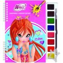 Omalovánky s barvami Winx Club