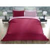 Gipetex Natural Dream Talianská obliečka 100% bavlna Doubleface vínovo-ružová - 140x220 / 70x90 cm