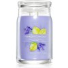 Yankee Candle Lemon Lavender vonná sviečka Signature 567 g