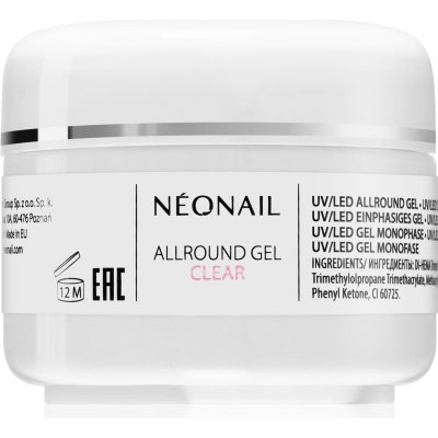 NeoNail Allround Gel Clear gél pre modeláž nechtov 15 ml