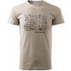 Matematika - čomu nerozumieš - Klasické pánske tričko vyššej gramáže - 4XL ( Ľadovo sivá )
