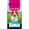 Eukanuba Premium Nutrition Adult Small & Medium Breed s lososom - výhodné balenie: 2 x 12 kg