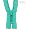 YKK Zips špirálový nedelitelný tyrkysový 12 cm