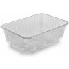 WIMEX s.r.o. Vanička (PP) hranatá priehľadná 186 x 133 mm 1000ml [50 ks]