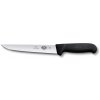 Victorinox, Fibrox, Vykrvovací pevný nôž v čiernej farbe, 18 cm #5.5503.18