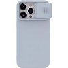 Nillkin CamShield Silky MagSafe Silicone kryt pre - iPhone 15 Pro Max - Star sivá