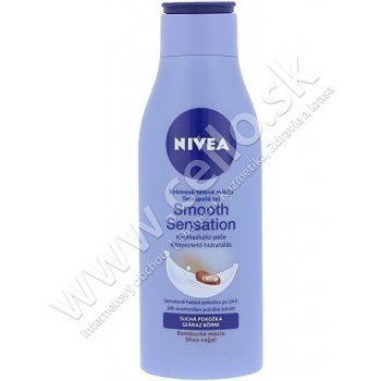 Nivea Smooth Sensation krémové telové mlieko pre suchú pokožku 250 ml od  4,16 € - Heureka.sk
