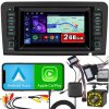 Rádio do auta MERCEDES ML W164 GL X164 CarPlay Android 15 WiFi GPS 2GB RAM BT