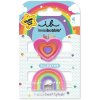 Invisibobble CLIPSTAR GLOW KIDS Happy Heart - Dětská sponka do vlasů 2 ks