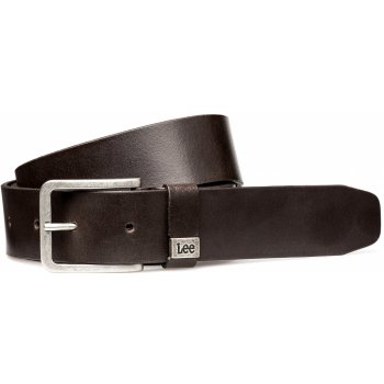 Lee opasok LA035324 SMALL LOGO BELT DARK BROWN