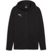 Puma TEAMFINAL CASUALS HOODED JACKET Pánska športová mikina, čierna, XL