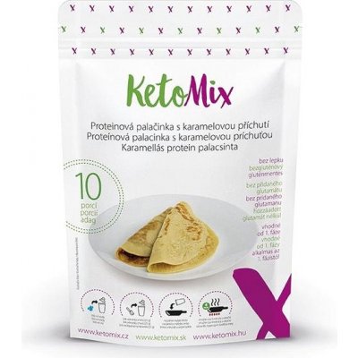 KETOMIX Proteínová palacinka s karamelovou príchuťou (10 porcií)