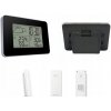 BEZDRÔTOVÁ METEOROLOGICKÁ STANICA, VLHKOMER, BAROMETER, TEPLOMER, ČASOVAČ