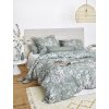IRISETTE luxusné flanelové obliečky ZOBEL 8558-30 mentol 140x200 cm, 70x90 cm