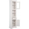 Comad ROMANTIC 800 WHITE vysoká skrinka 45cm