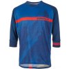 Dres s 3/4 rukávom GHOST MTN Ride Line Blue/Red - XL