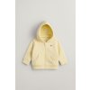 MIKINA GANT SHIELD ZIP HOODIE VANILLA YELLOW