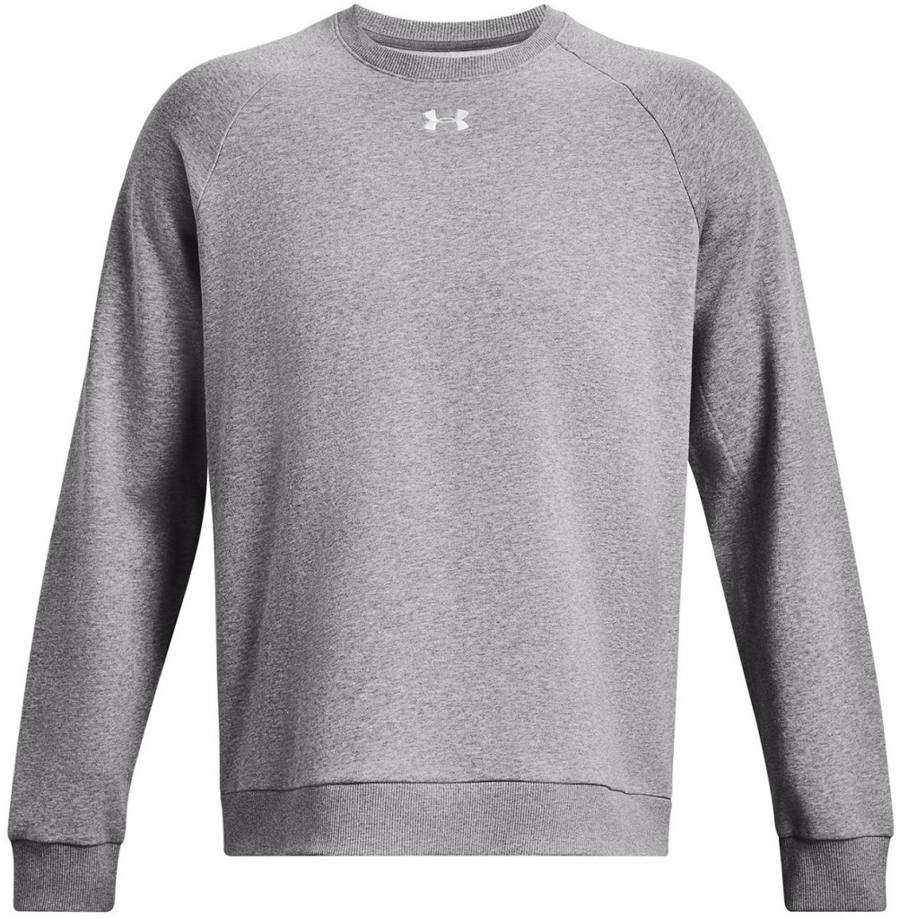 Under Armour Mikina UA Rival Fleece Crew-GRY 1379755-025