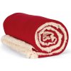 Kariban Deka Kariban Sherpa KP431, fleecová, 130x160cm COT200431b4099-cherry red UNI Červená třešňově