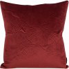 Takoy Obliečka na vankúš VELWET z mäkkého zamatu listy ginka-HF-404885 | 45 x 45 cm