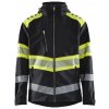 Blåkläder AB 4494 Hi-Vis Softshell Jacket Farba: Cerná/žlutá, Veľkosť: XXXL