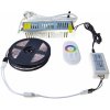 LedStar sada 13m RGB LED pásik 12V 14,4W/m RF ovládač 230V kovový zdroj konektory, SETRGB13