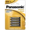 Panasonic Alkaline Power AAA 4ks LR03APB/4BP + záruka 3 roky zadarmo