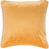 Tiseco Home Oranžovobéžový vankúš Studio Velvety 45x45