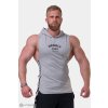 Nebbia Legend-approved s kapucňou bledosivá XXL