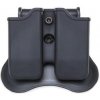 Cytac polymérové na 2 zásobníky CY-MP-P2 9x19mm čierne