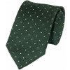 Charles Tyrwhitt Spot Silk Tie Dark Green