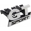 EMBLÉM ZNAČKA LOGO GT SPORT PRE VOLKSWAGEN VW NA GRIL