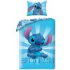 Halantex · Modré bavlnené posteľné obliečky Stitch - motív z rozprávky Lilo & Stitch - 100% bavlna - 70 x 90 cm + 140 x 200 cm