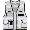 Korntex Sparta Reflexná sieťovaná taktická vesta KX145 White M/XL