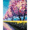 zuty Zuty - Maľovanie Podľa Čísel - Sakury V Slnnom Parku, 80X100 Cm, Plátno (8596530090502)