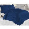 Brotex obliečky Satén tmavo modré 200x220 70x90