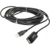 PREMIUMCORD USB 2.0 repeater a prodlužovací kabel A/M-A/F 5m