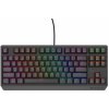 Genesis herná bezdrôtová klávesnica THOR 230 Lite/Drôtová USB/US layout/Čierna NKG-2076