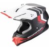Moto přilba SCORPION VX-16 EVO AIR FUSION matná černo/červená - Velikost XXL