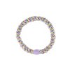 Gumička do vlasov Kknekki Mix Lavender-Seablue glitter