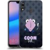 Picasee silikónový prehľadný obal pre Huawei P20 Lite - COONDA holátko - tmavá
