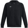 Pánska mikina Under Armour Rival Fleece FZ Hoodie čierna veľ L