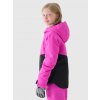 4F Dievčenská technická bunda TTJAF542 - Ružová, 122 Ružová, 122