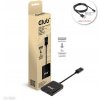 Club3D hub MST (Multi Stream Transport) DisplayPort 1.4 až 2xHDMI duálny monitor 4K60Hz (M/F)